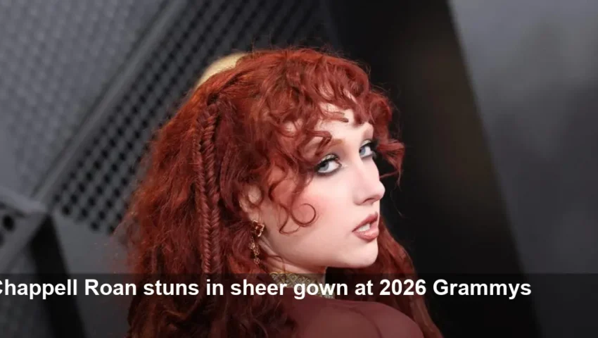 Chappell Roan’s Boldest Grammys Red Carpet Look Yet