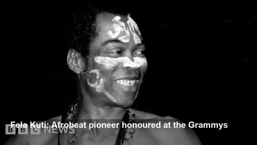 Fela Kuti Gets Posthumous Grammys Lifetime Award — First African