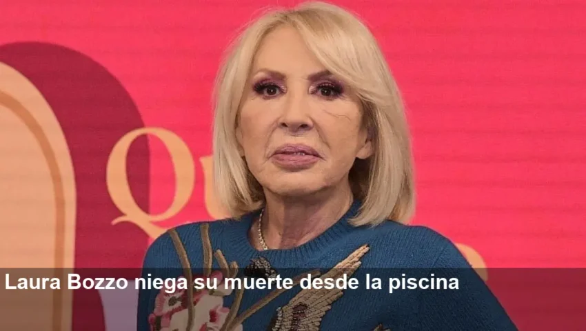 Laura Bozzo reaparece y desmiente rumores de su muerte